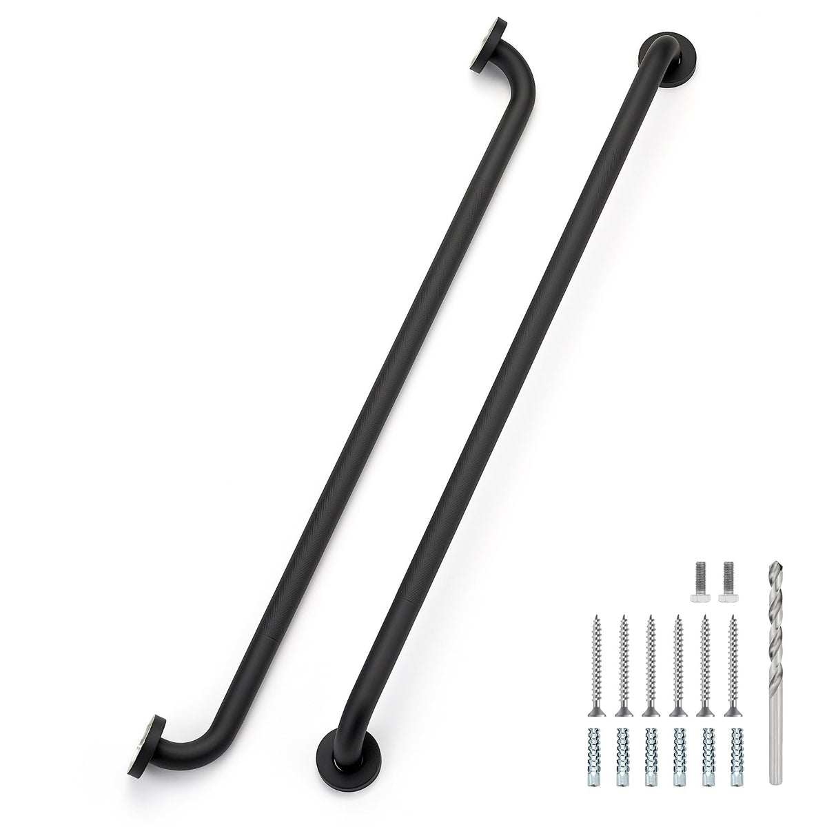 Grab Bars for Shower, 18 Inch Anti-Slip Shower Handle, Polished Nickel