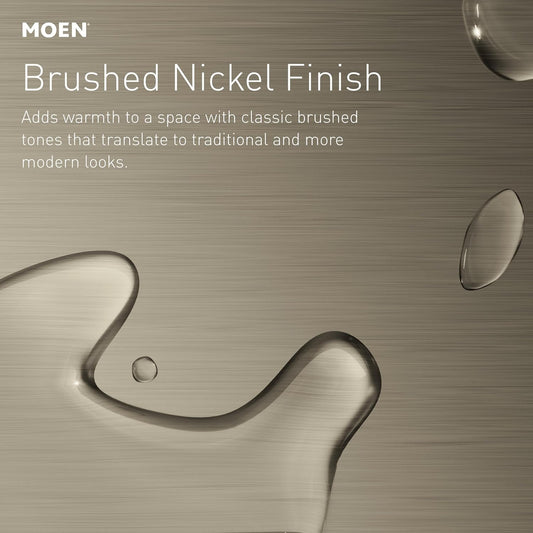 Moen Bathroom Safety 24-Inch Designer Stainless Steel Shower Grab Bar with Concealed Screws, LR8724D2BN