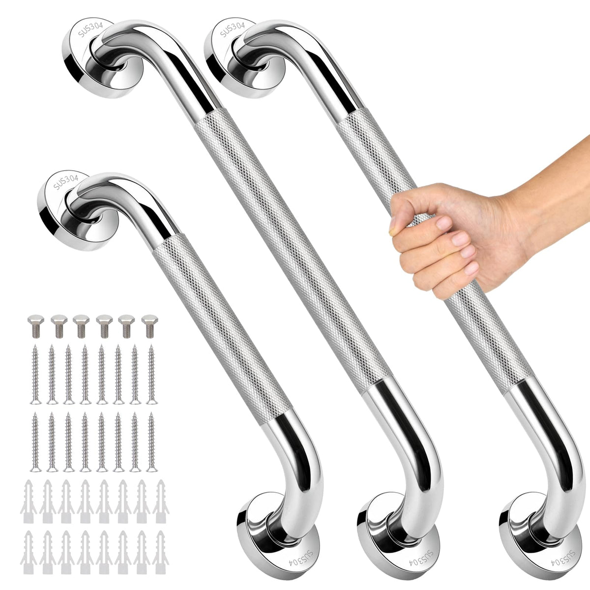 Everyday Heavy-Duty Safety Grab Bars