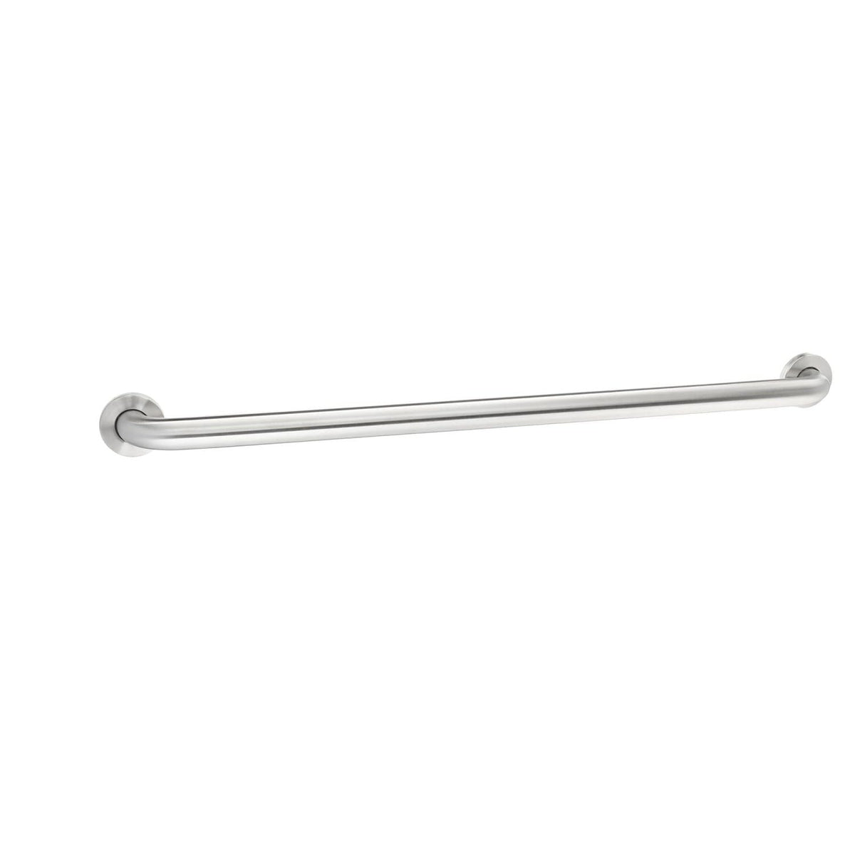 Amazon Basics Bathroom Handicap Safety Grab Bar, 24-inch Length, 1.25 Inch Diameter, Shower, 500LBs Capacity, ADA Compliant, Stainless Steel