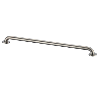 Stardrix 36-Inch ADA Compliant Grab Bar, 1.5" Diameter, Concealed Mounting Flanges, Handicap Friendly, Commercial & Residential Bathrooms, Brushed Stainless Steel