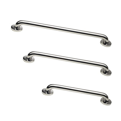 ADA Grab Bar Bundle, Brushed Stainless, Pack of 3, 18/36/42 in