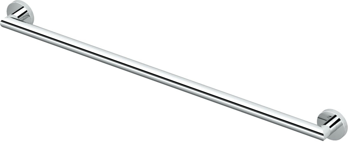Gatco 962 Glam 18" L Grab Bar, Chrome/ADA Compliant Stainless Steel Safety Grab Bar for Bathroom