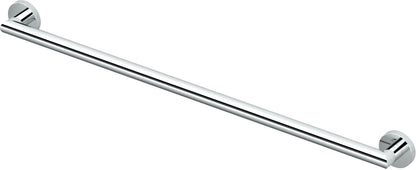 Gatco 962 Glam 18" L Grab Bar, Chrome/ADA Compliant Stainless Steel Safety Grab Bar for Bathroom