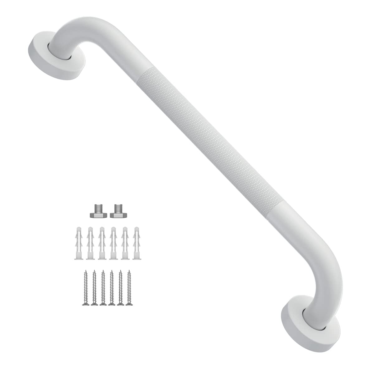 12 Inch Anti Slip Grab Bars for Wall, Munzong Stainless Steel Shower Bars
