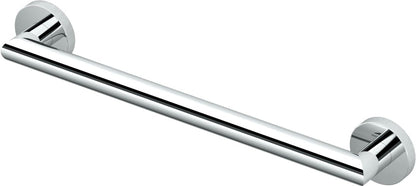 Gatco 962 Glam 18" L Grab Bar, Chrome/ADA Compliant Stainless Steel Safety Grab Bar for Bathroom