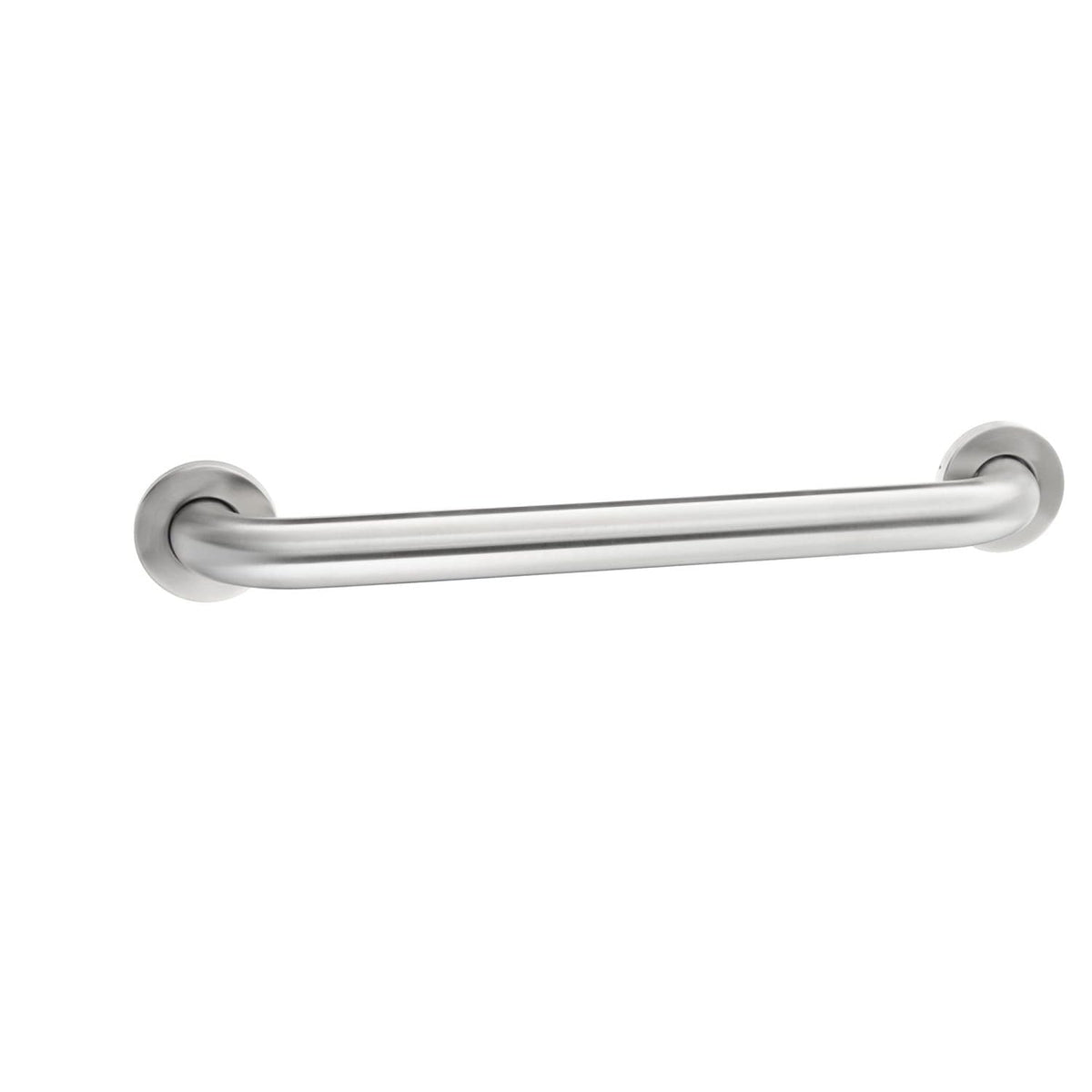 Amazon Basics Bathroom Handicap Safety Grab Bar, 24-inch Length, 1.25 Inch Diameter, Shower, 500LBs Capacity, ADA Compliant, Stainless Steel