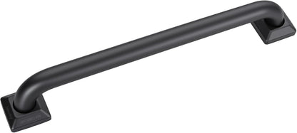 joyrain 500lb Capacity Stainless Steel Grab Bar - Heavy Duty Bathroom Safety Rail for Elderly, Anti-Slip Shower Handle, ADA Compliant (Matte Black, 12 inch)