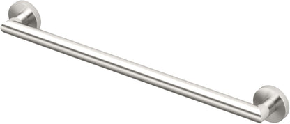 Gatco 962 Glam 18" L Grab Bar, Chrome/ADA Compliant Stainless Steel Safety Grab Bar for Bathroom