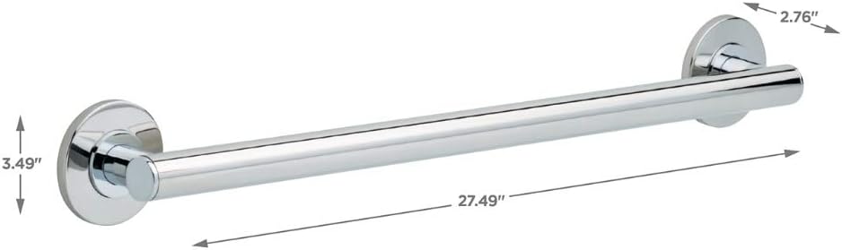 Delta Faucet 41824 Contemporary Grab Bar, 24-Inch, Chrome