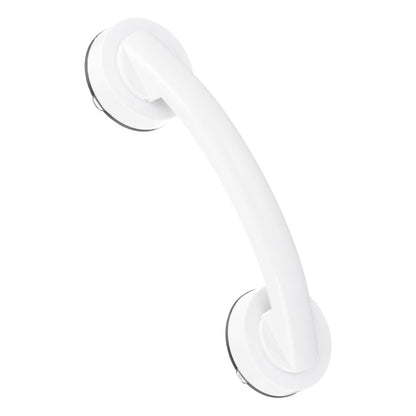 uxcell Grab Bars for Bathtubs and Showers, 9.1" Mirror Glass Door and Window Handles Powerful Shower Suction Cup Anti-Slip Safety Bars for Senior Shower Chairs Gold