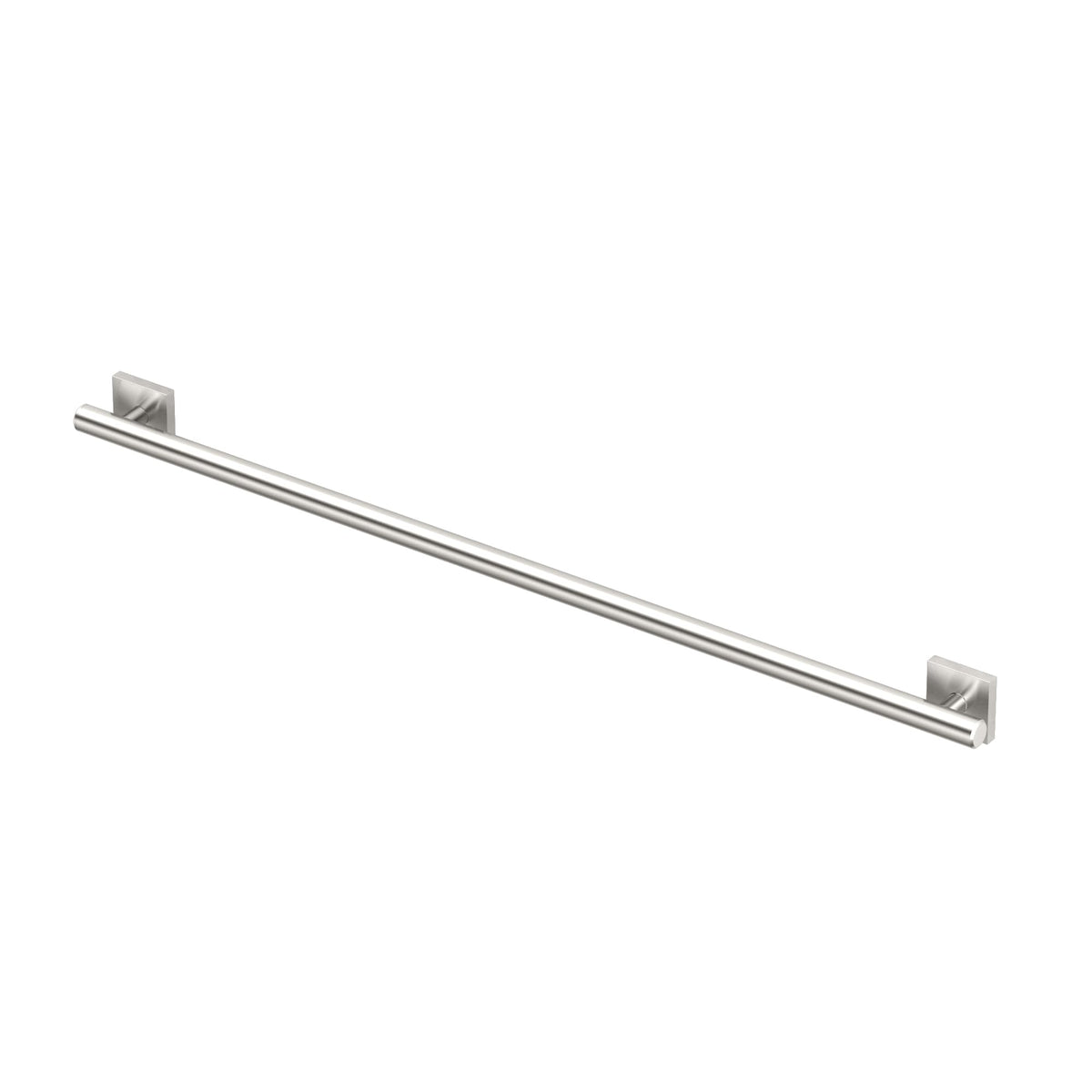 Gatco 950 Elevate Shower Grab Bar, 12 Inch, ADA Compliant, Satin Nickel, Wall Mounted Bathroom Handrail