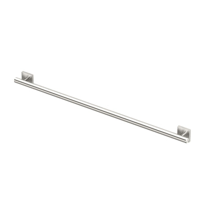 Gatco 950 Elevate Shower Grab Bar, 12 Inch, ADA Compliant, Satin Nickel, Wall Mounted Bathroom Handrail