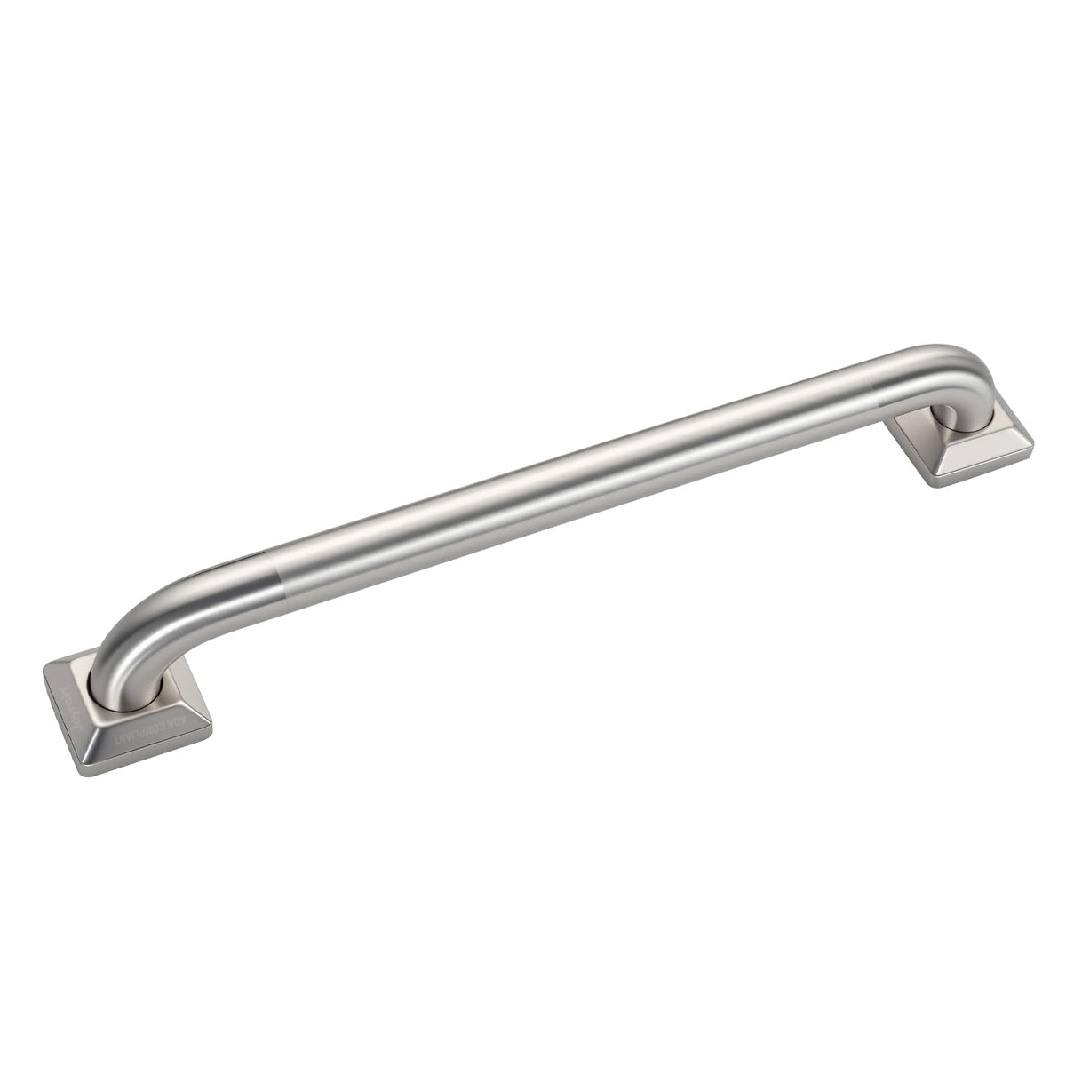 joyrain 500lb Capacity Stainless Steel Grab Bar - Heavy Duty Bathroom Safety Rail for Elderly, Anti-Slip Shower Handle, ADA Compliant (Matte Black, 12 inch)