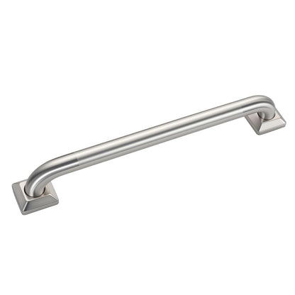 joyrain 500lb Capacity Stainless Steel Grab Bar - Heavy Duty Bathroom Safety Rail for Elderly, Anti-Slip Shower Handle, ADA Compliant (Matte Black, 12 inch)