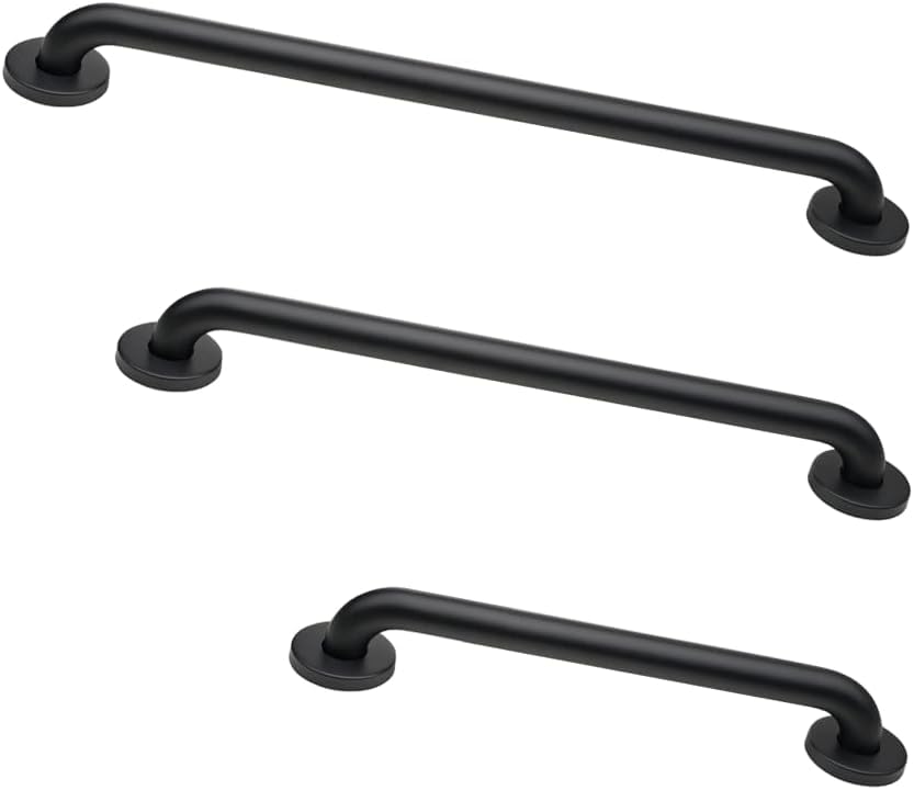 ADA Grab Bar Bundle, Brushed Stainless, Pack of 3, 18/36/42 in