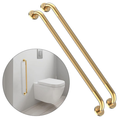 12 Inch Anti Slip Grab Bars for Wall, Munzong Stainless Steel Shower Bars