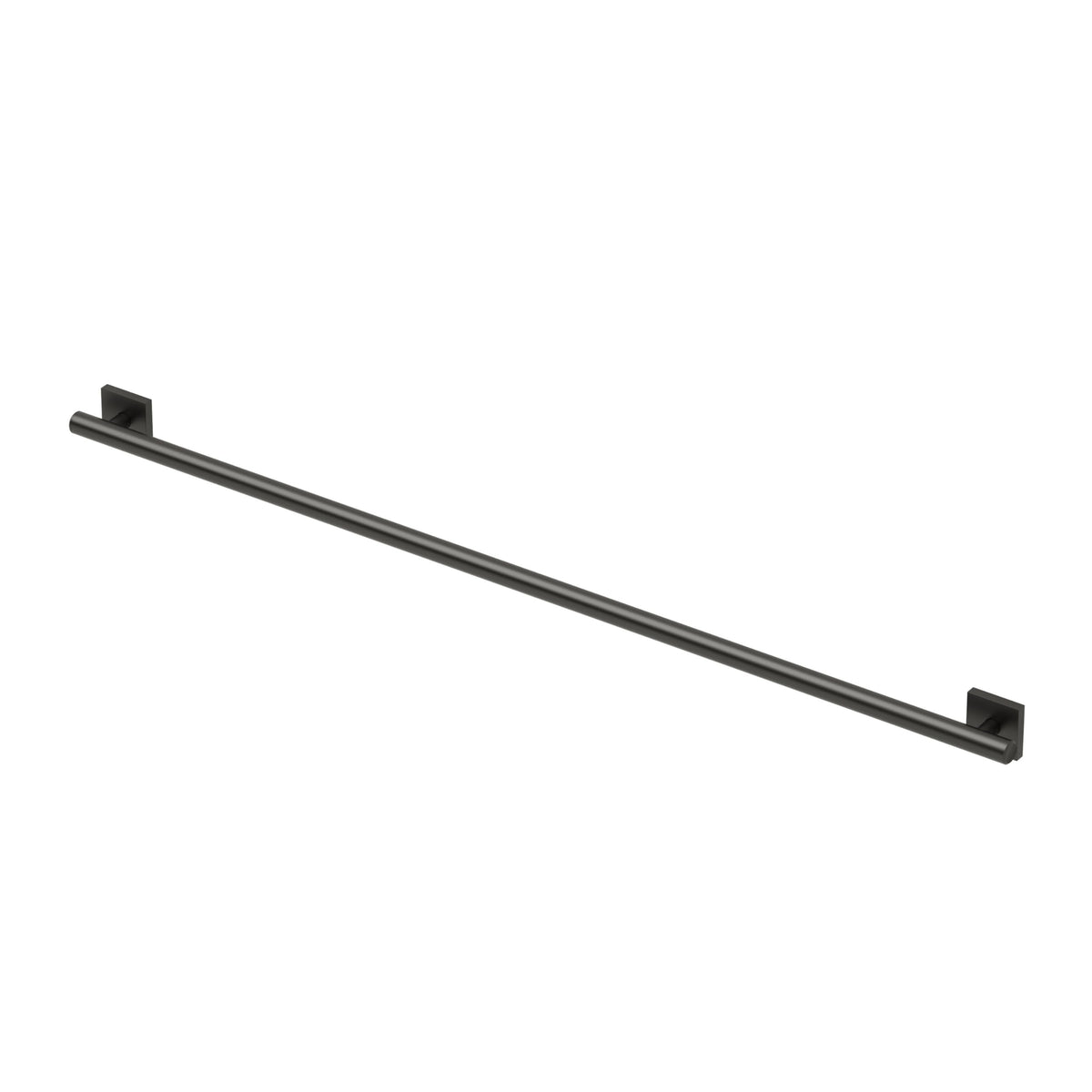 Gatco 950 Elevate Shower Grab Bar, 12 Inch, ADA Compliant, Satin Nickel, Wall Mounted Bathroom Handrail