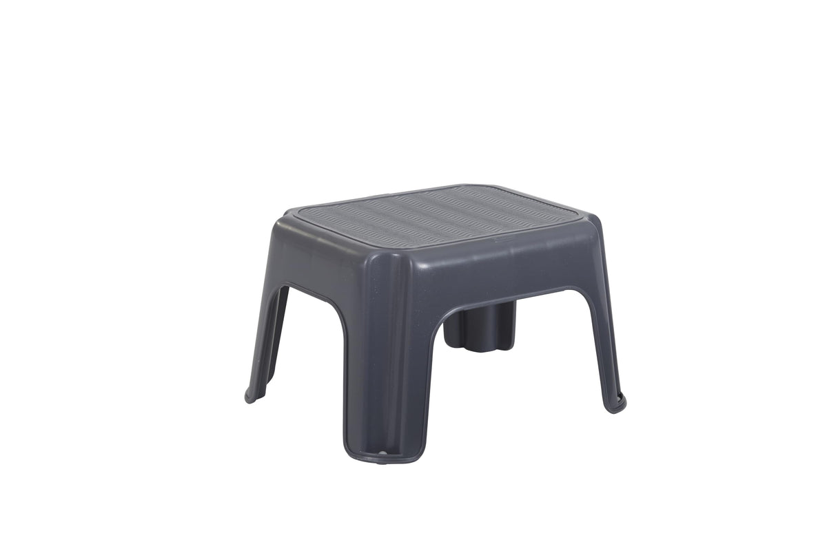 Rubbermaid Roughneck Step-Stool, Bisque, Lightweight, Holds up to 300 pounds, Ideal for Kitchen-Bath, Skid-Resistant