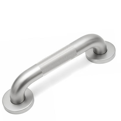 12 Inch Shower Grab Bars for Seniors 1.25'' Brushed Nickel Stainless Steel Grab Bar for Bathroom, Non Slip Knurled Safety Handrail for Bathtub Toilet Wall, Gifts for Elderly and Handicapped
