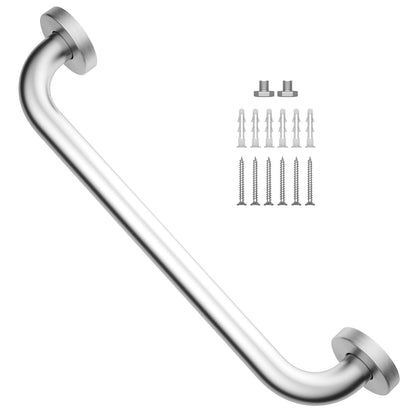 Safety Grab Bar 12 Inch, Wall Mounted Handicap Bars