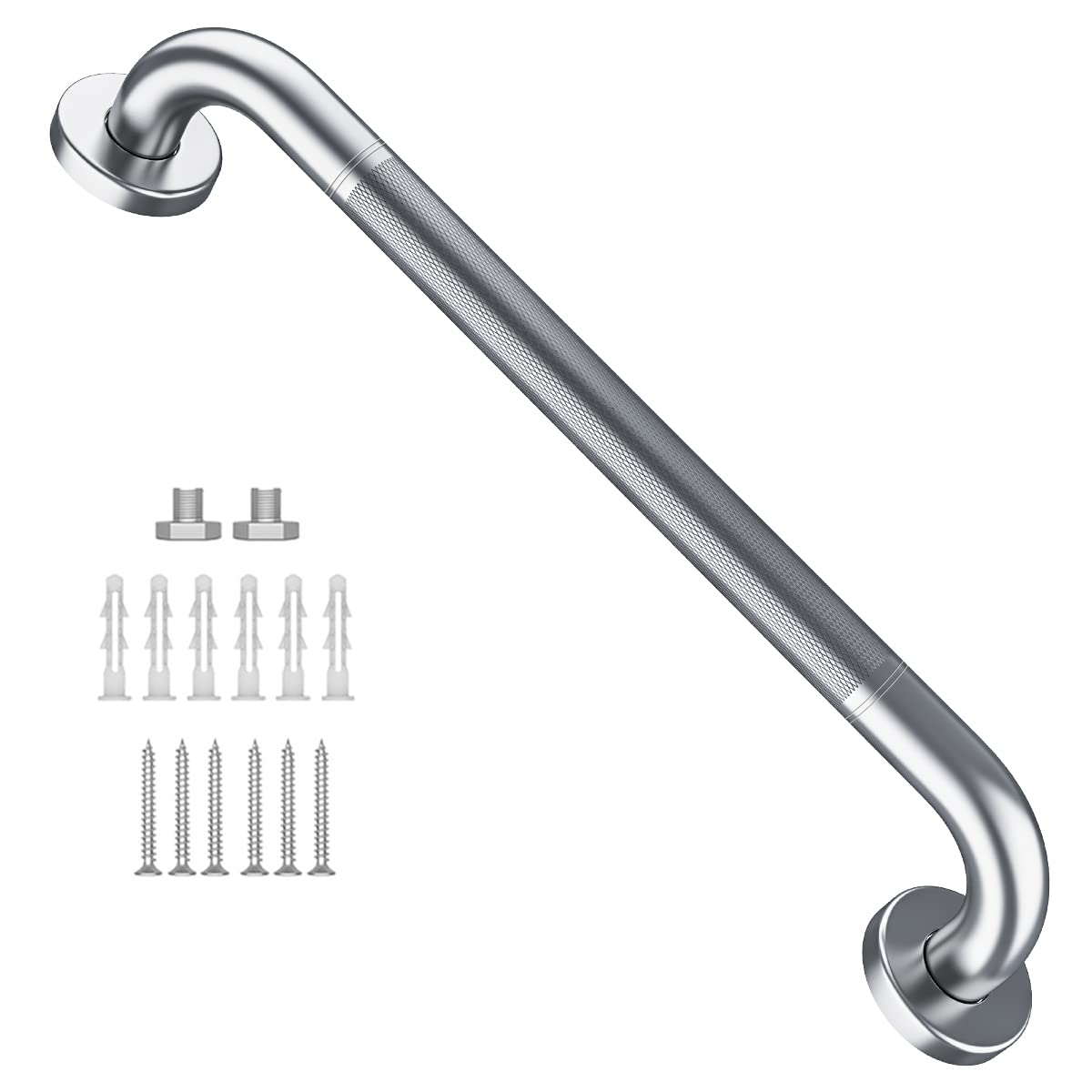 16 Inch Anti Slip Shower Grab Bar, Munzong Stainless Steel Support Handle