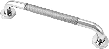 QWORK Shower Grab Bars, 4 Pack 16" Anti-Slip Bathroom Grab Bar, 304 Stainless Steel Shower Safety Bar Handle for Elderly, Disabled