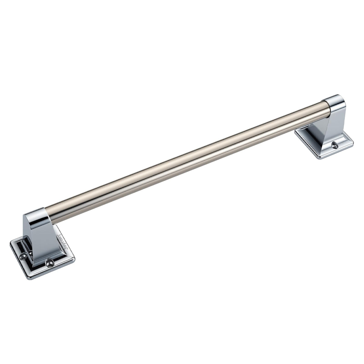 Joyrain Stainless Steel Bathroom Grab Bar for Elderly - Safety Rail & Towel Rack Dual Function, 9/16/24 Inch Anti-Slip Handle for Shower/Toilet/Tub (Chrome, 9 inch)