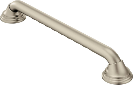 Moen LR8724D3CH Bathroom Safety 24-Inch Ultima Designer Bathroom Grab Bar, Chrome