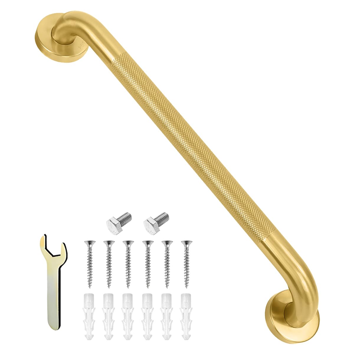 Grab Bars for Shower 16 Inch Bathroom Safety Bars for Seniors