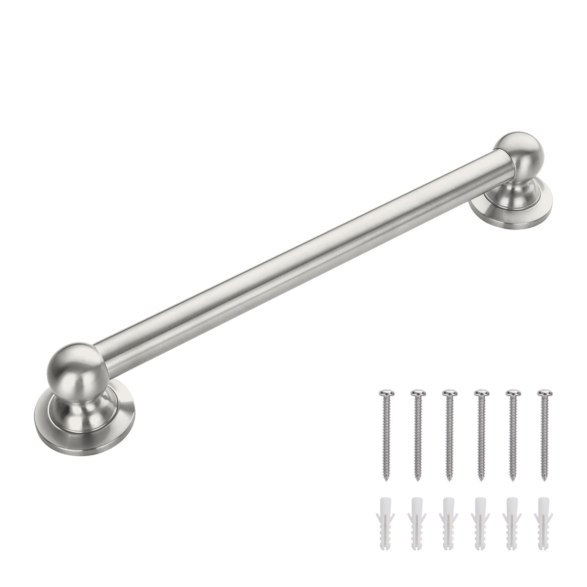 Shower Grab Bar, Safety Bathroom Assist Handle for Elderly 12 Inch