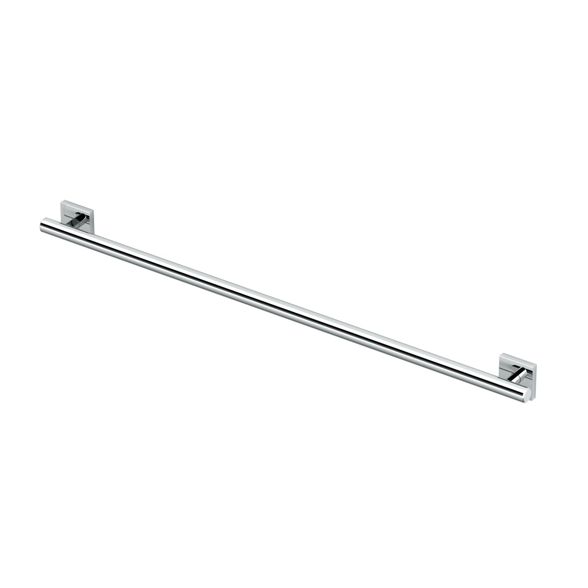 Gatco 950 Elevate Shower Grab Bar, 12 Inch, ADA Compliant, Satin Nickel, Wall Mounted Bathroom Handrail