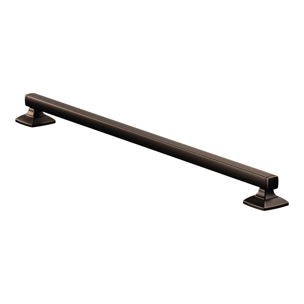 Moen YG5124BN Bathroom Safety 24-Inch Stainless Steel Transitional Bathroom Grab Bar, Brushed Nickel