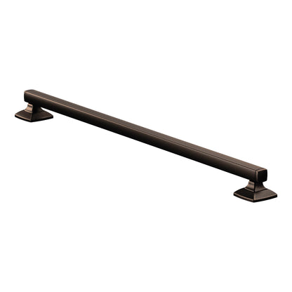 Moen YG5124BN Bathroom Safety 24-Inch Stainless Steel Transitional Bathroom Grab Bar, Brushed Nickel
