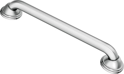 Moen Bathroom Safety 24-Inch Designer Stainless Steel Shower Grab Bar with Concealed Screws, LR8724D2BN