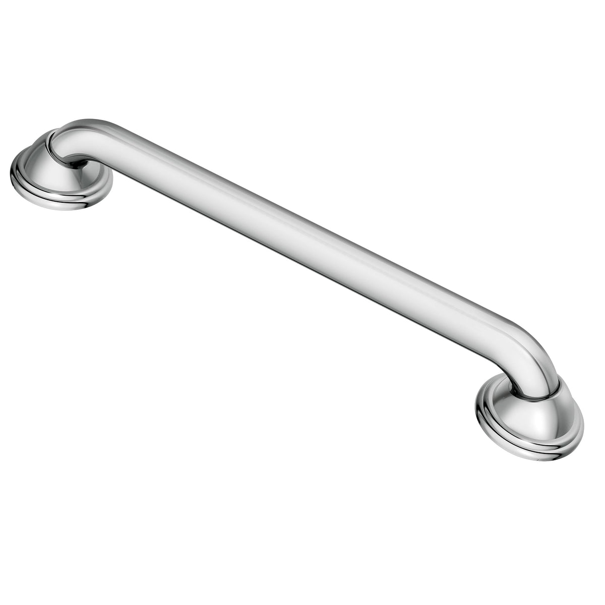Moen Bathroom Safety 24-Inch Designer Stainless Steel Shower Grab Bar with Concealed Screws, LR8724D2BN