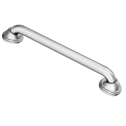 Moen Bathroom Safety 24-Inch Designer Stainless Steel Shower Grab Bar with Concealed Screws, LR8724D2BN