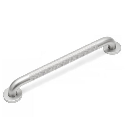 12 Inch Shower Grab Bars for Seniors 1.25'' Brushed Nickel Stainless Steel Grab Bar for Bathroom, Non Slip Knurled Safety Handrail for Bathtub Toilet Wall, Gifts for Elderly and Handicapped