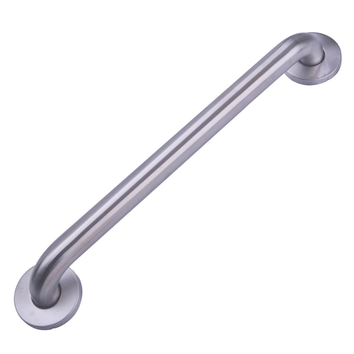 Amazon Basics Bathroom Handicap Safety Grab Bar, 24-inch Length, 1.25 Inch Diameter, Shower, 500LBs Capacity, ADA Compliant, Stainless Steel