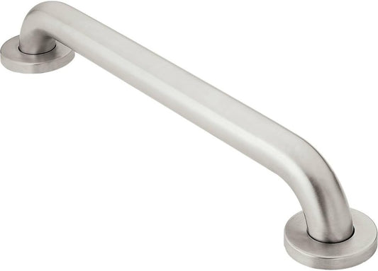 Moen 8912 Home Care 12-in Stainless Steel Grab Bar with Concealed Screws