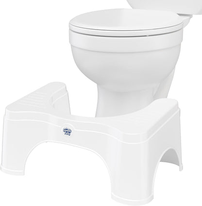 Squatty Potty Original Bathroom Toilet Stool 9 Inches Tall - White