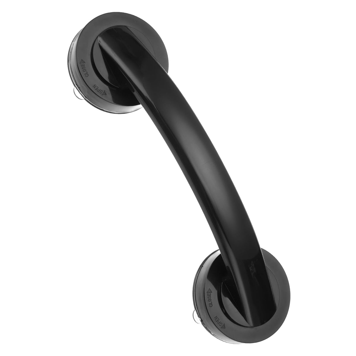 uxcell Grab Bars for Bathtubs and Showers, 9.1" Mirror Glass Door and Window Handles Powerful Shower Suction Cup Anti-Slip Safety Bars for Senior Shower Chairs Gold