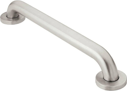 Moen R8916 Bathroom Safety 16-Inch Stainless Steel Bathroom Grab Bar, Peened