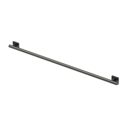 Gatco 950 Elevate Shower Grab Bar, 12 Inch, ADA Compliant, Satin Nickel, Wall Mounted Bathroom Handrail