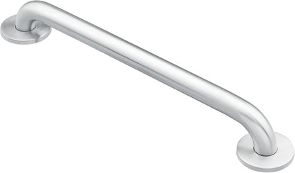 Moen DN8712 Bathroom Safety 12-Inch Stainless Steel Bathroom Grab Bar, Stainless