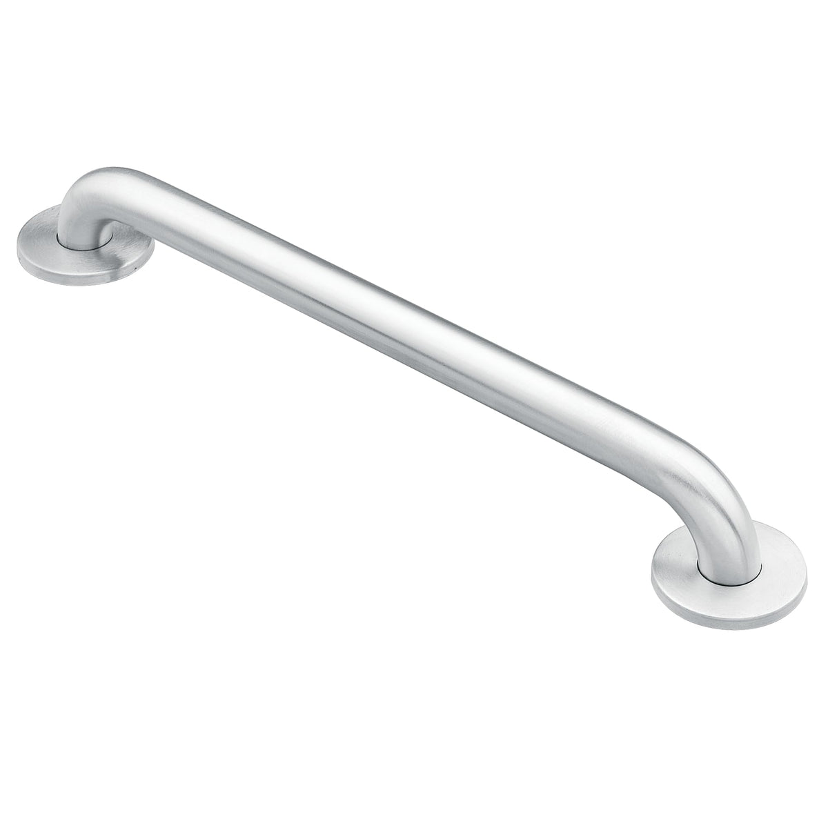 Moen DN8712 Bathroom Safety 12-Inch Stainless Steel Bathroom Grab Bar, Stainless