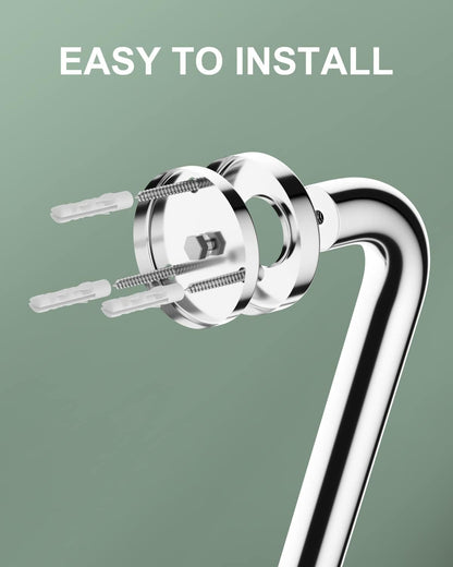 16 Inch Anti Slip Shower Grab Bar, Munzong Stainless Steel Support Handle