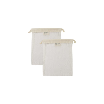 Simple Ecology Organic Cotton Mesh Laundry Bag – Set of 3 (L,M,S)