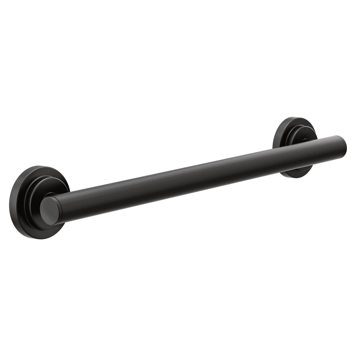 Moen YG0712BN Bathroom Safety 12-Inch Stainless Steel Modern Bathroom Grab Bar, Brushed Nickel