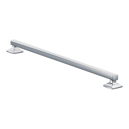 Moen YG5124BN Bathroom Safety 24-Inch Stainless Steel Transitional Bathroom Grab Bar, Brushed Nickel
